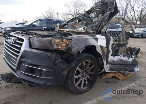 2019 Audi Q7 55 Premium из США, поврежденный, VIN WA1LAAF79KD008009
